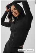Airbrush Corset Full Zip Jacket