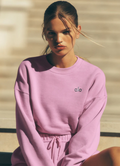 CozyLine Crewneck Sweater Pink