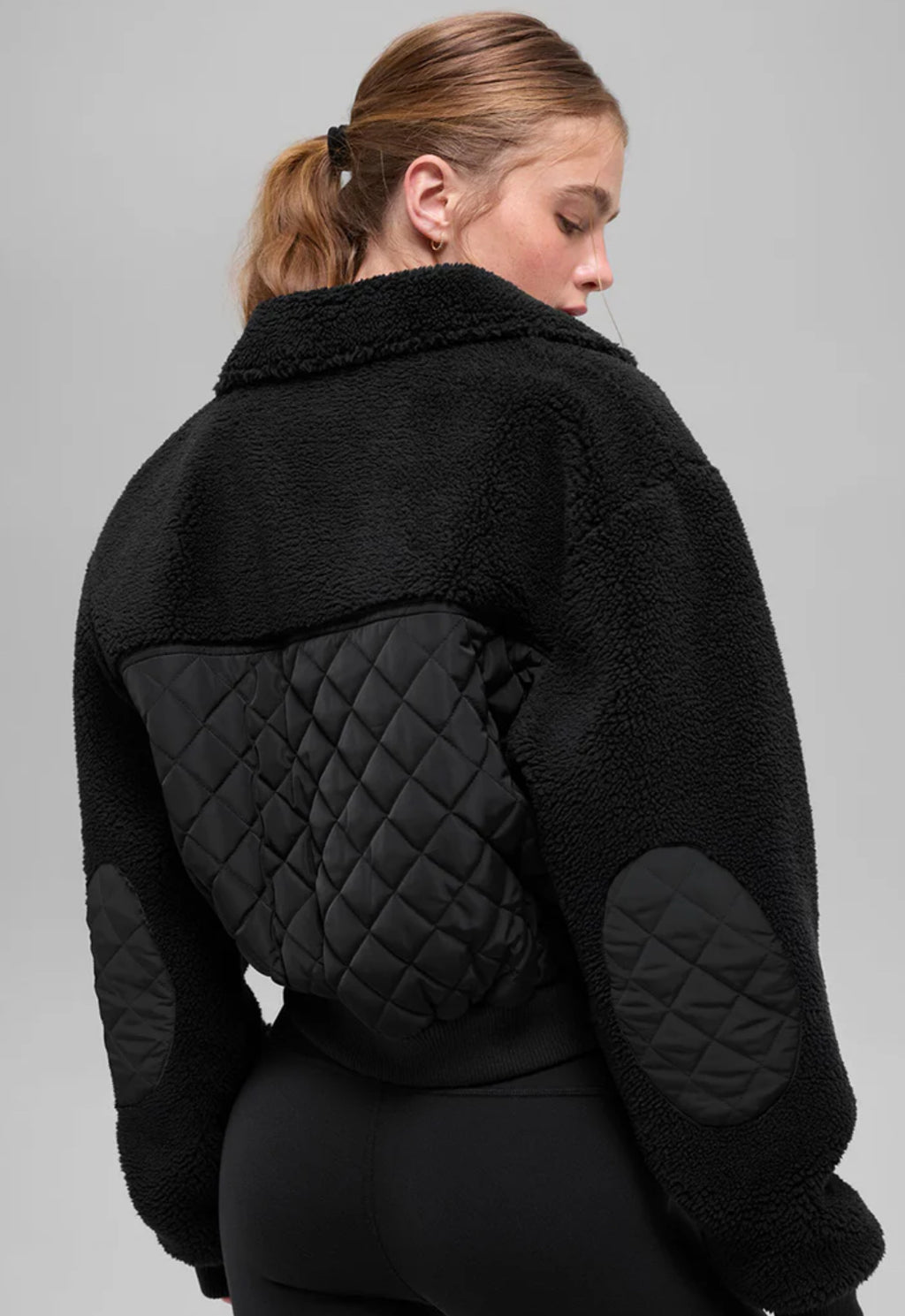 The Cozy-Quilt Flight Bomber Black