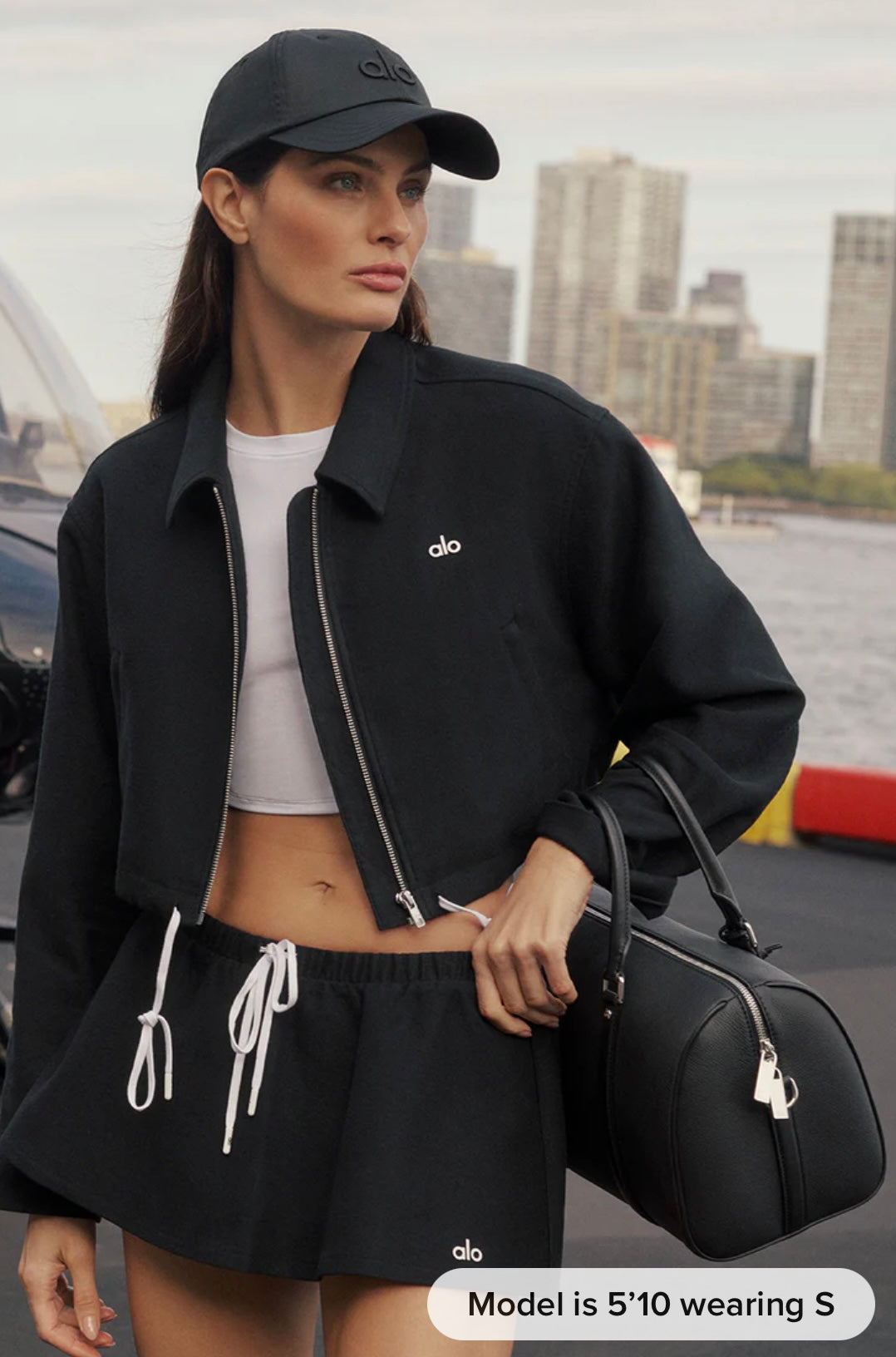 Fan Favorite Low-Rise Cropped Jacket Set