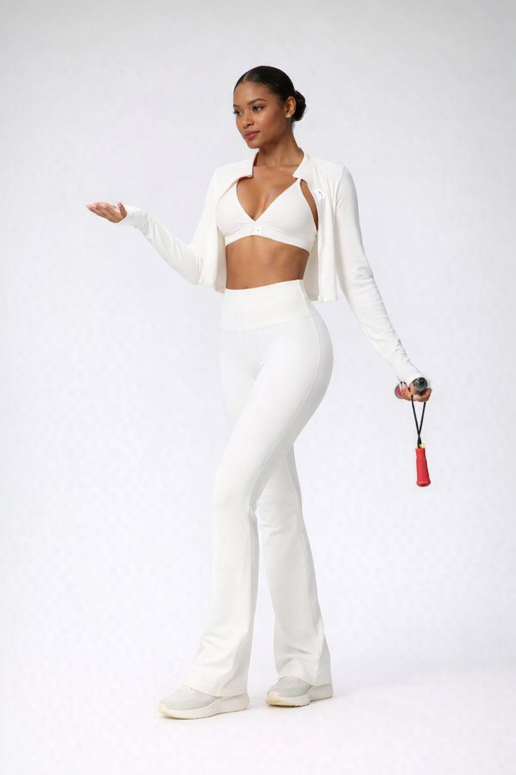 AuraLift High Waist Wide Leg 3-Piece Set