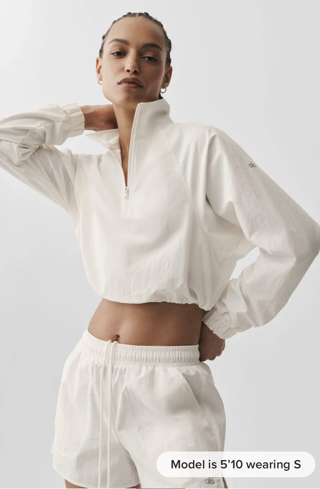 Alumni Cropped 1/4 Zip + Short Set