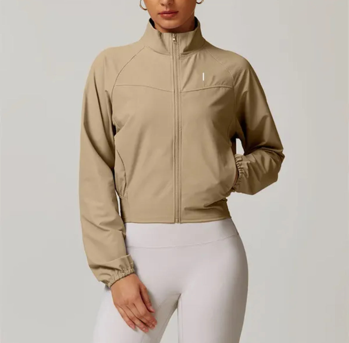 Energize Full-Zip Jacket Beige