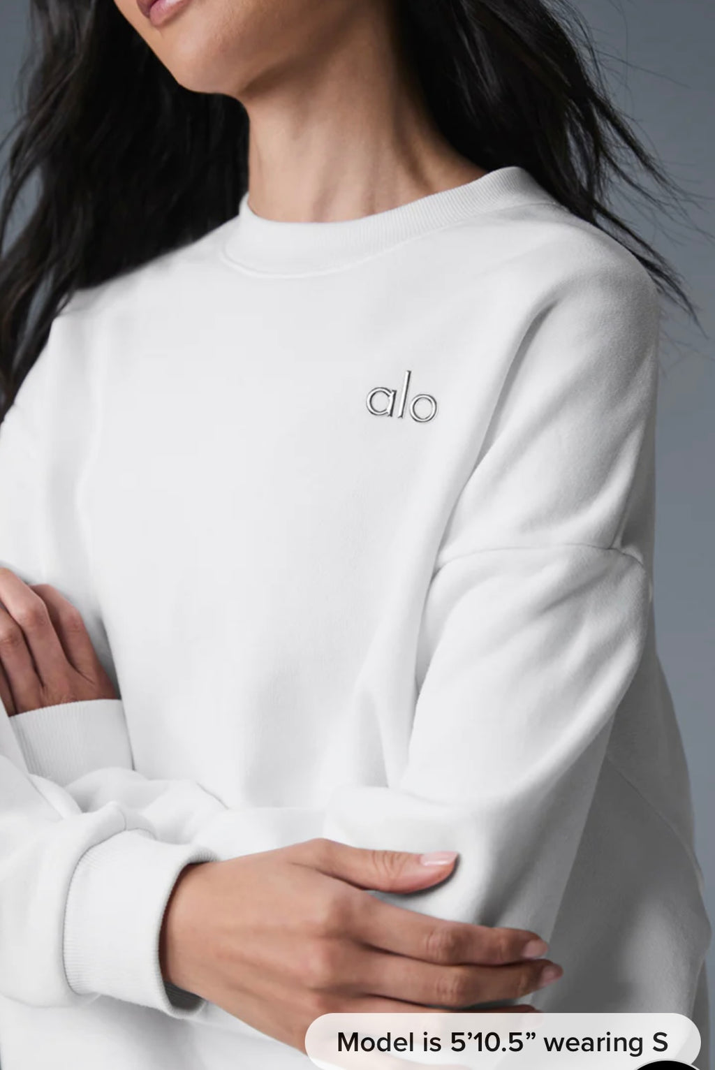 CozyLine Crewneck Sweater White