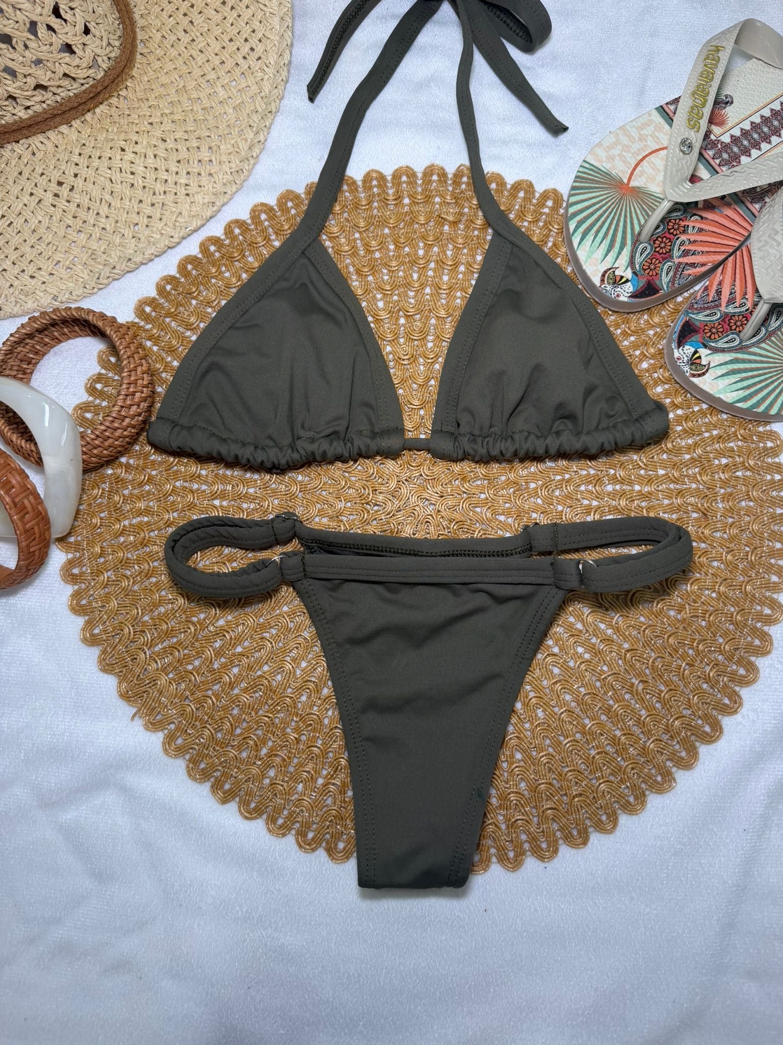 #33 Palm Olive | Sirena do Brasil Swimwear