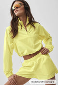 Alumni Cropped 1/4 Zip + Short Set