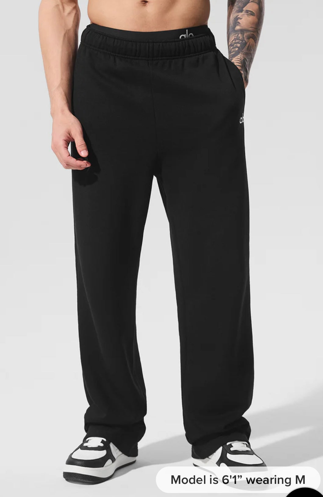 Men CozyLine Sweatpants Black