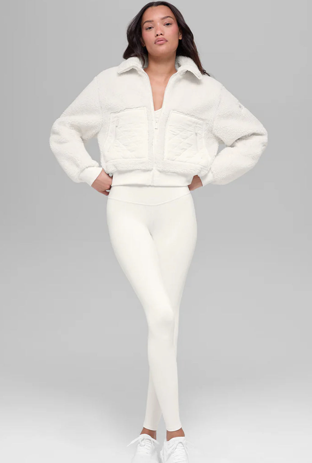 The Cozy-Quilt Flight Bomber White