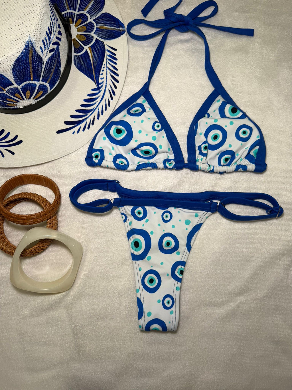 #53 Ojitos Azules | Sirena do Brasil Swimwear