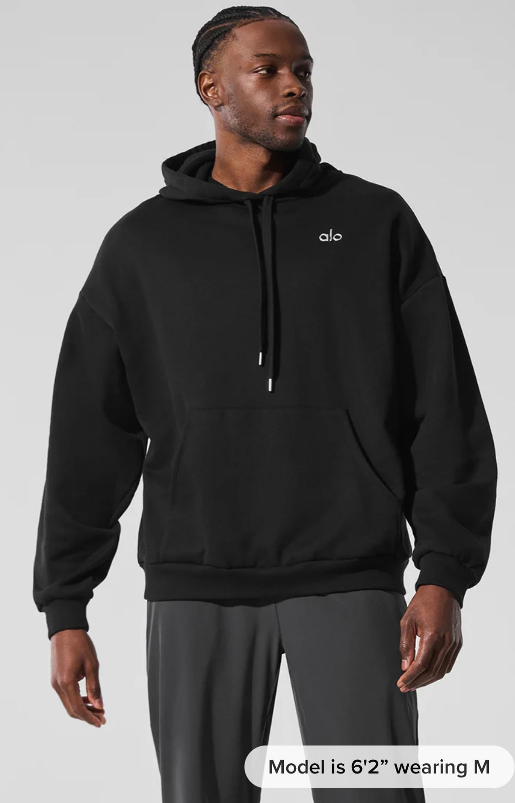 Men CozyLine Hoodie Black