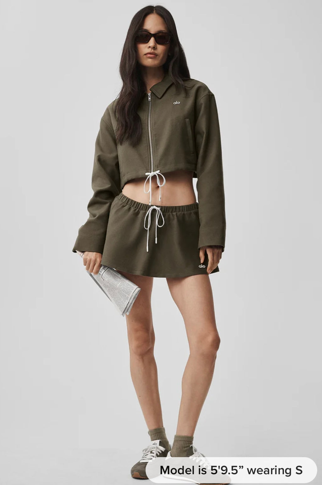 Fan Favorite Low-Rise Cropped Jacket Set