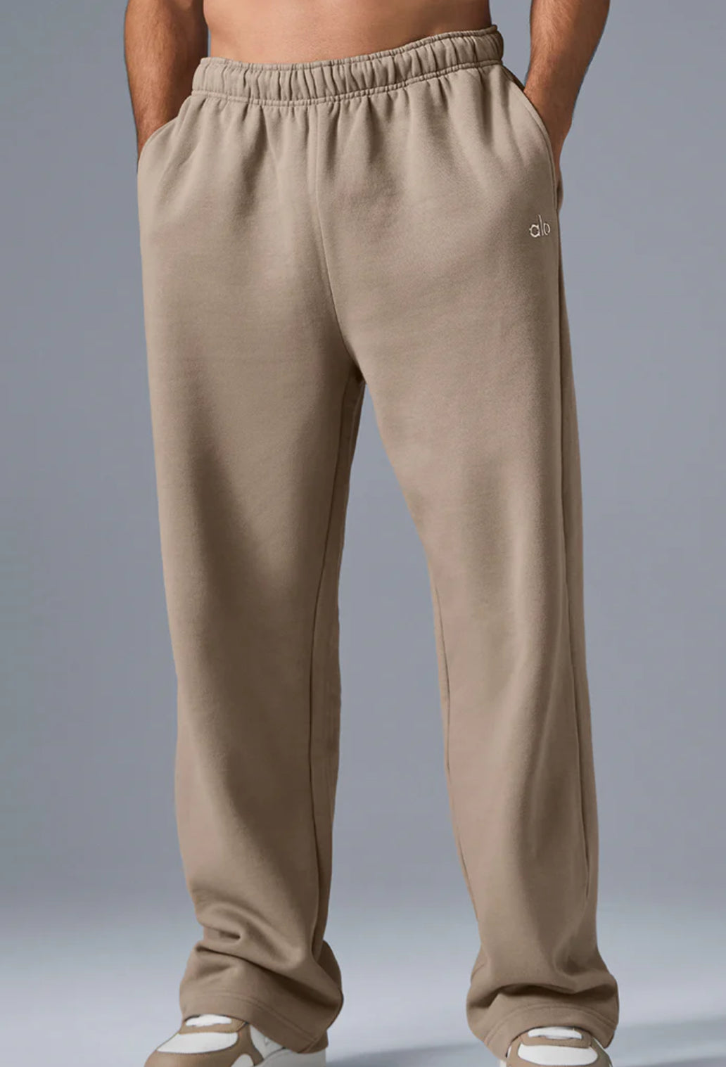 Men CozyLine Sweatpants Beige