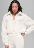The Cozy-Quilt Flight Bomber White
