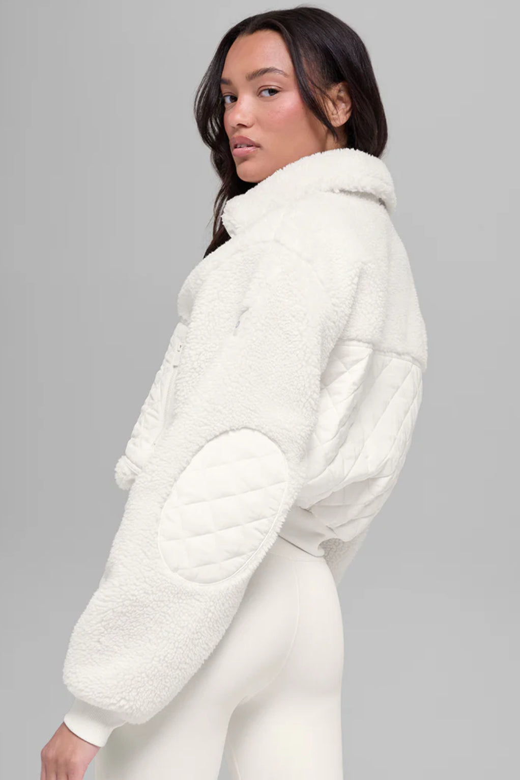 The Cozy-Quilt Flight Bomber White