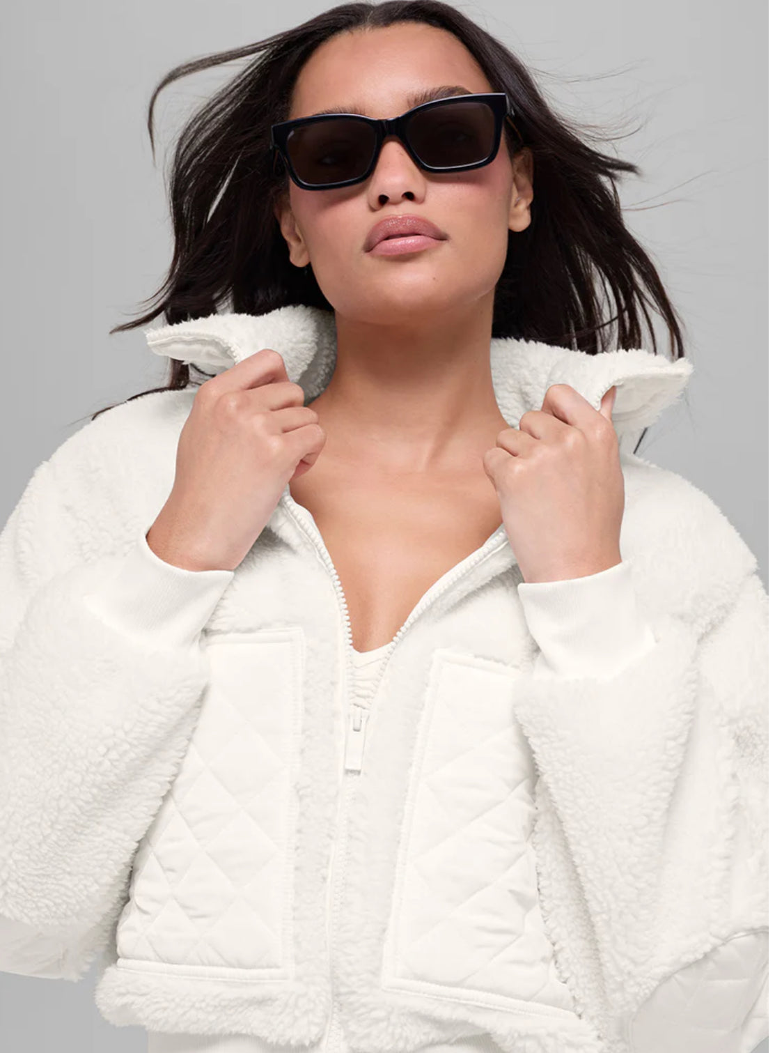 The Cozy-Quilt Flight Bomber White