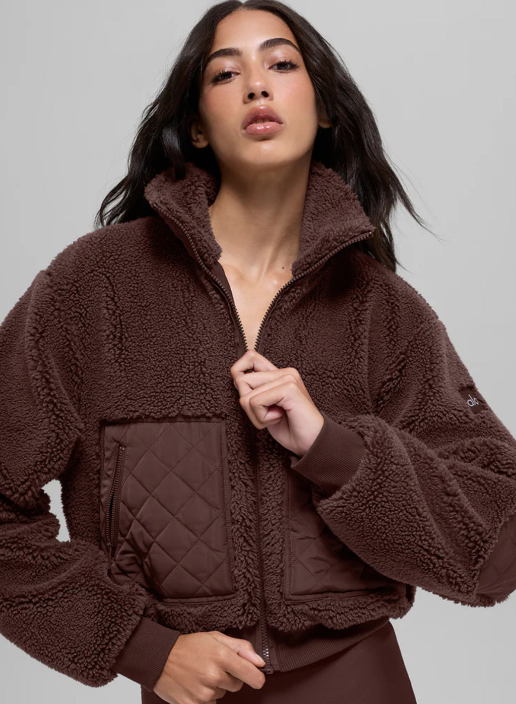The Cozy-Quilt Flight Bomber Espresso