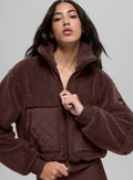 The Cozy-Quilt Flight Bomber Espresso