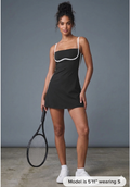Airbrush Streamlined Dress
