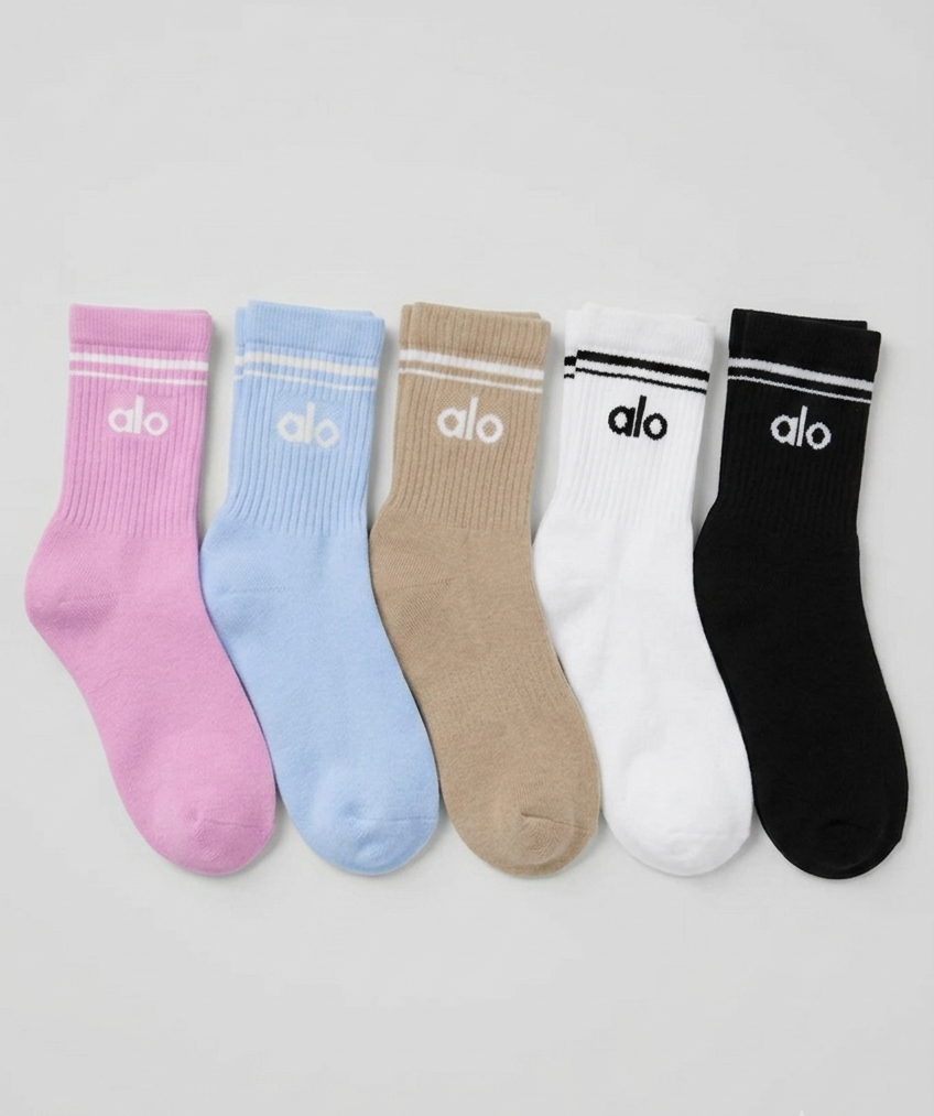 Unisex Half-Crew Socks